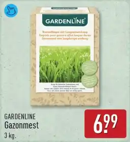 ALDI Gardenline Gazonmest aanbieding