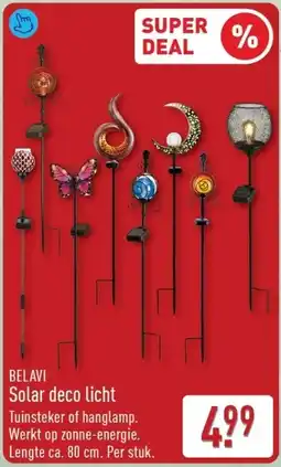 ALDI Belavi Solar deco licht aanbieding