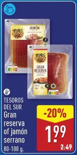 ALDI Tesoros Del Sur Gran Reserva aanbieding