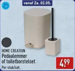 ALDI Home Creation Pedaalemmer of Toiletborstelset aanbieding