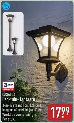 ALDI Casalux Led-tuinlantaarn aanbieding