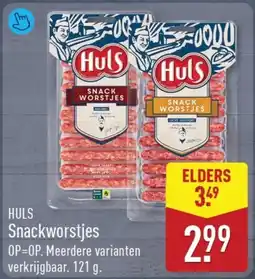 ALDI Huls Snackworstjes aanbieding