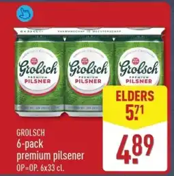 ALDI Grolsch 6-pack premium pilsener aanbieding