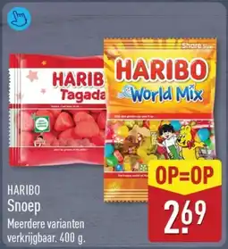 ALDI Haribo Snoep aanbieding