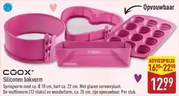 ALDI Coox Siliconen bakvorm aanbieding