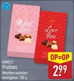 ALDI Hamlet Pralines aanbieding