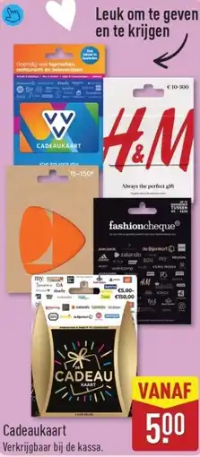 ALDI Cadeaukaart aanbieding