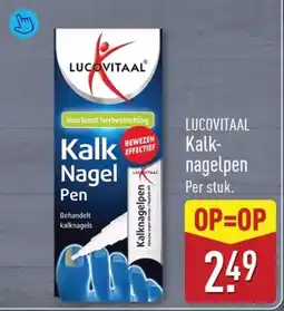 ALDI Lucovitaal Kalknagelpen aanbieding