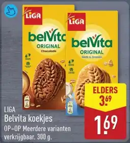 ALDI Liga Belvita koekjes aanbieding
