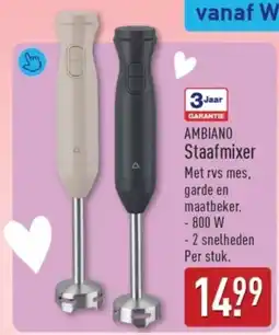 ALDI Ambiano Staafmixer aanbieding