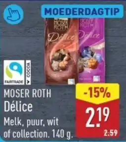 ALDI Moser Roth Délice aanbieding