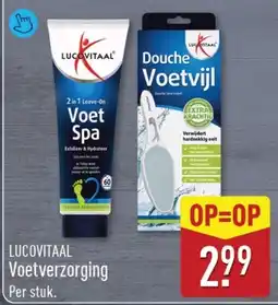 ALDI Lucavitaal Voetverzorging aanbieding