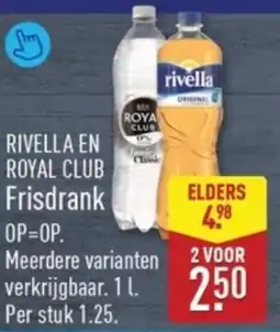 ALDI Rivella en Royal Club Frisdrank aanbieding