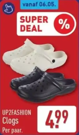 ALDI Up2fashion Clogs aanbieding
