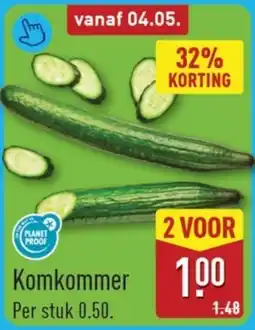 ALDI Komkommer aanbieding