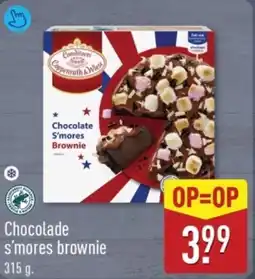 ALDI Chocolate S'mores Brownie aanbieding