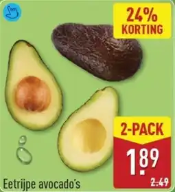 ALDI Eetrijpe Avocado's aanbieding