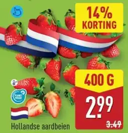 ALDI Hollandse Aardbeien aanbieding