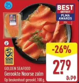 ALDI Golden Seafood Gerookte Noorse Zalm aanbieding