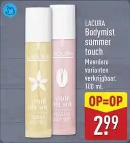 ALDI Lacura Bodymist Summer Touch aanbieding