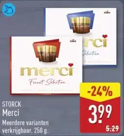 ALDI Storck Merci aanbieding