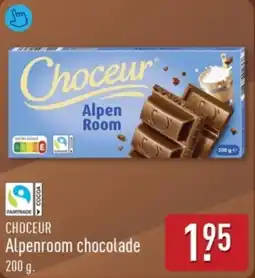 ALDI Choceur Alpenroom Chocolade aanbieding