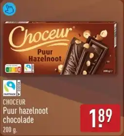 ALDI Choceur Puur hazelnoot chocolade aanbieding
