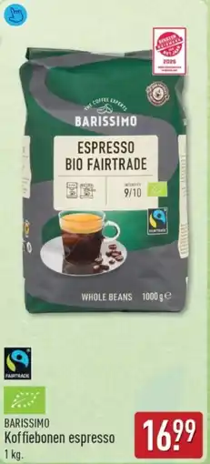 ALDI Barissimo Koffiebonen Espresso aanbieding