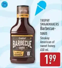 ALDI Trophy Smaakmakers Barbecuesaus aanbieding