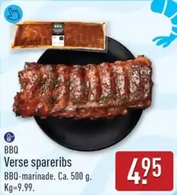 ALDI BBQ Verse Spareribs aanbieding