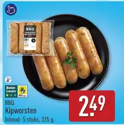 ALDI BBQ Kipworsten aanbieding