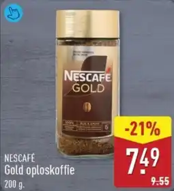 ALDI Nescafé Gold oploskoffie aanbieding