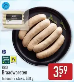 ALDI BBQ Braadworsten aanbieding