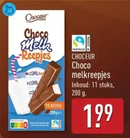 ALDI Choceur Choco Melk Reepjes aanbieding