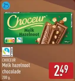 ALDI Choceur Melk Hazelnoot Chocolade aanbieding