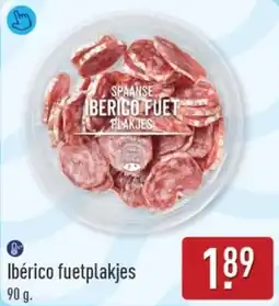 ALDI Ibérico Fuetplakjes aanbieding