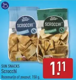 ALDI Sun Snacks Scrocchi aanbieding
