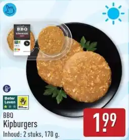 ALDI BBQ Kipburgers aanbieding