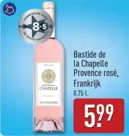 ALDI Bastide de La Chapelle Provence rosé, Frankrijk aanbieding