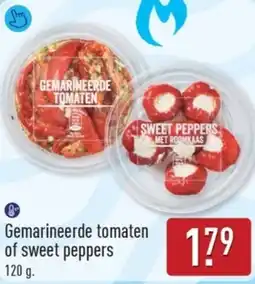 ALDI Gemarineerde Tomaten of Sweet Peppers aanbieding