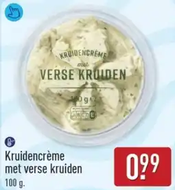 ALDI Kruidencrème met verse kruiden aanbieding
