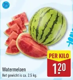 ALDI Watermeloen aanbieding
