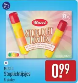 ALDI Mucci Stoplichtijsjes aanbieding
