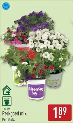 ALDI Perkgoed mix aanbieding