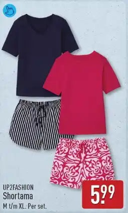 ALDI Up2fashion Shortama aanbieding