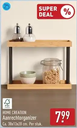 ALDI Home creation Aanrechtorganizer aanbieding