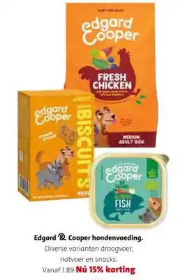 Intratuin Edgard & Cooper hondenvoeding aanbieding