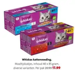 Intratuin Whiskas kattenvoeding aanbieding