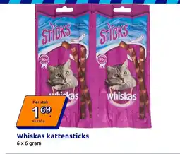 Action Whiskas kattensticks aanbieding
