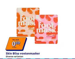 Action Skin Bliss voetenmasker aanbieding